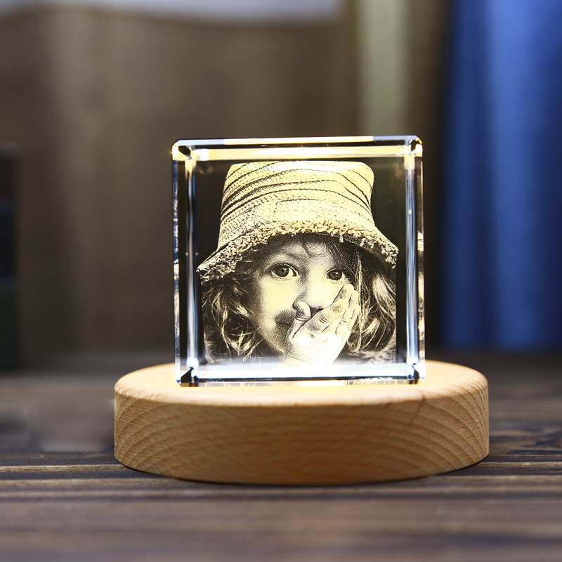 Picture of 3D Crystal Photo Cube