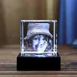 Picture of 3D Crystal Photo Cube