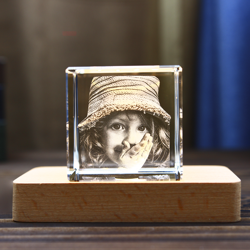 Picture of 3D Crystal Photo Cube