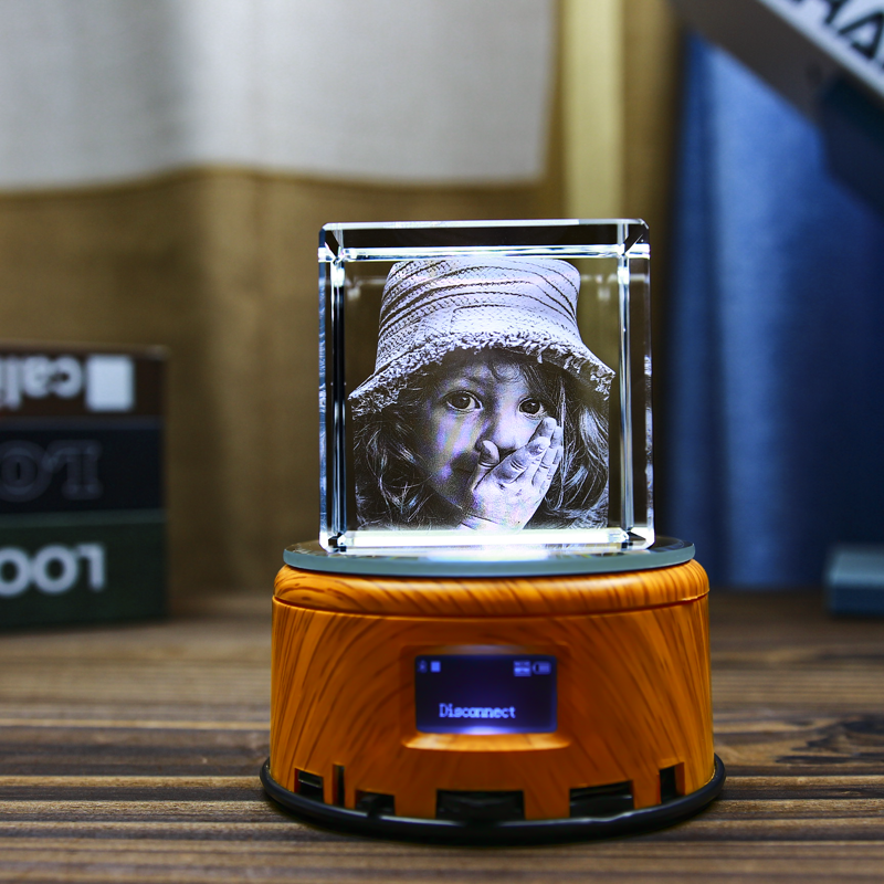 Picture of 3D Crystal Photo Cube